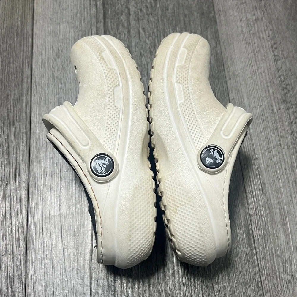 CROCS classic Kids lined slip on shoes / size C8